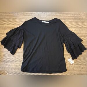 The Impeccable Pig Medium Black Top NWT